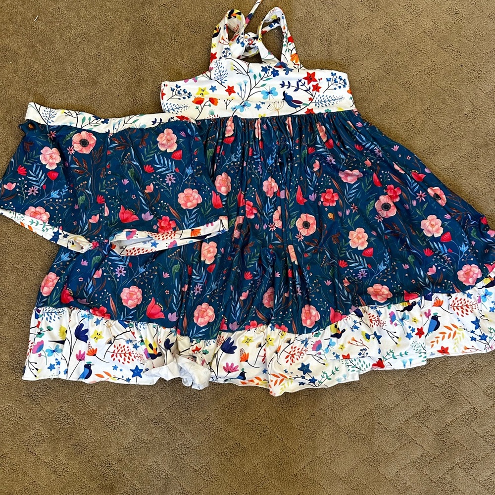Floral Boutique tunic set, size 8